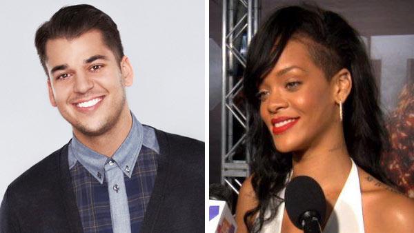 Rob Kardashian appears in a promotional photo for The Choice in 2012. / Rihanna talks to OnTheRedCarpet.com at the premiere of Battleship on May 10, 2012. - Provided courtesy of Fox / OTRC Rob Kardashian appears in a promotional photo for The Choice in 2012. / Rihanna talks to OnTheRedCarpet.com at the premiere of Battleship on May 10, 2012. - Provided courtesy of Fox / OTRC