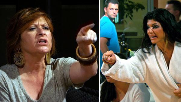Caroline Manzo and Teresa Giudice appear on Bravos The Real Housewives of New Jersey in an Aug. 26, 2012 episode. - Provided courtesy of Bravo / NBC Universal Caroline Manzo and Teresa Giudice appear on Bravos The Real Housewives of New Jersey in an Aug. 26, 2012 episode. - Provided courtesy of Bravo / NBC Universal