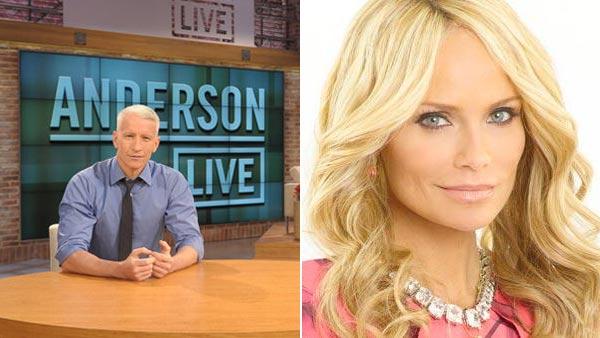 Anderson Cooper appears on the new set of his show Anderson Live in 2012. / Kristin Chenoweth appears in a promotional photo for the first season of GCB in 2011. - Provided courtesy of Andersoncooper.com / ABC Anderson Cooper appears on the new set of his show Anderson Live in 2012. / Kristin Chenoweth appears in a promotional photo for the first season of GCB in 2011. - Provided courtesy of Andersoncooper.com / ABC