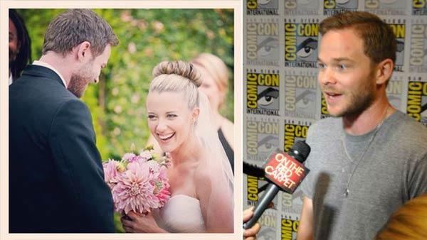 Shawn Ashmore appears in a photo from 2012 San Diego Comic-Con. / Shawn Ashmore and Dana Renee Wasdin appear in a photo that she Tweeted on August 25, 2012. - Provided courtesy of OTRC / Twitter.com/DanaRenee Shawn Ashmore appears in a photo from 2012 San Diego Comic-Con. / Shawn Ashmore and Dana Renee Wasdin appear in a photo that she Tweeted on August 25, 2012. - Provided courtesy of OTRC / Twitter.com/DanaRenee