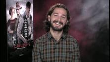 Shia LaBeouf talks about Lawless in August 2012. - Provided courtesy of OTRC