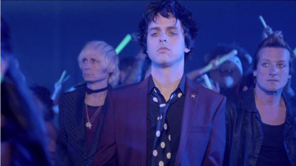 Green Day band members appear in the music video for Kill the DJ released on September 4, 2012. - Provided courtesy of WMG Green Day band members appear in the music video for Kill the DJ released on September 4, 2012. - Provided courtesy of WMG