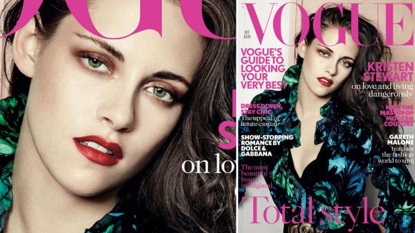 Kristen Stewart appears in on the October cover of Vogue UK. - Provided courtesy of Vogue UK Kristen Stewart appears in on the October cover of Vogue UK. - Provided courtesy of Vogue UK