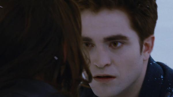 Bella and Edward (Kristen Stewart and Robert Pattinson) appears in a scene from the 2012 movie 'The Twilight Saga: Breaking Dawn - Part 2.'