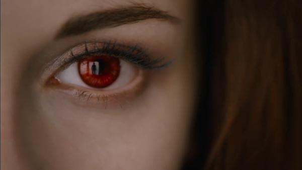 Bella, now a vampire, (played by Kristen Stewart) appears in a scene from the 2012 movie 'The Twilight Saga: Breaking Dawn - Part 2.'