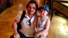 Christian Bale appears with Jayden Barber and his family at Disneyland in Anaheim, California, as seen in this photo posted by his mother on the Lighting the Batsignal for Jayden Facebook page on Sept. 7, 2012. - Provided courtesy of facebook.com/groups/BatSignal4Jayden/