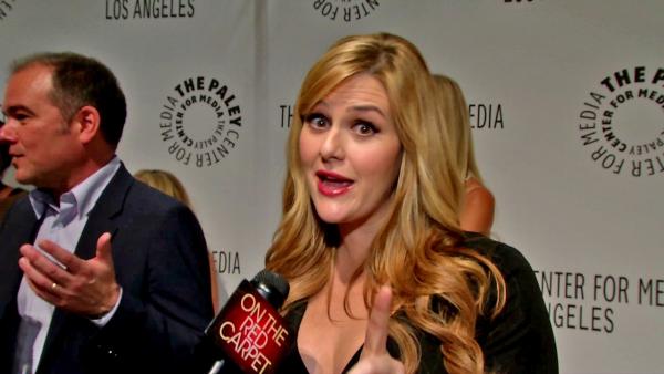 Sara Rue talks to OTRC.com at the Paleyfest Fall Television Preview on Sept. 11, 2012. - Provided courtesy of OTRC / OTRC Sara Rue talks to OTRC.com at the Paleyfest Fall Television Preview on Sept. 11, 2012. - Provided courtesy of OTRC / OTRC
