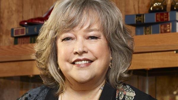 Kathy Bates appear in an undated photo for the NBC series 'Harry's Law,' which ran between 2011 and 2012.