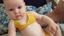 Jessica Simpsons baby Maxwell Drew appears in a photo shared on Katie on September 10, 2012. - Provided courtesy of ABC
