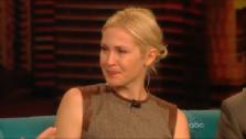 Kelly Rutherford of Gossip Girl speaks on The View on September 13, 2012. - Provided courtesy of ABC