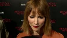Sienna Guillory appears at the premiere of Resident Evil: Retribution in Los Angeles on September 12, 2012. - Provided courtesy of none / OTRC