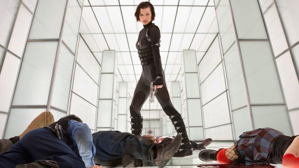Milla Jovovich appears in a scene from the 2012 film Resident Evil: Retribution. - Provided courtesy of Davis Films/Impact Pictures (RE5) Inc. and Constantin Film International GmbH. Milla Jovovich appears in a scene from the 2012 film Resident Evil: Retribution. - Provided courtesy of Davis Films/Impact Pictures (RE5) Inc. and Constantin Film International GmbH.