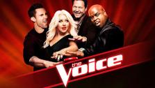 L to R: Adam Levine, Christina Aguilera, Blake Shelton and Cee Lo Green appear in an undated publicity photo for NBCs The Voice. - Provided courtesy of NBC