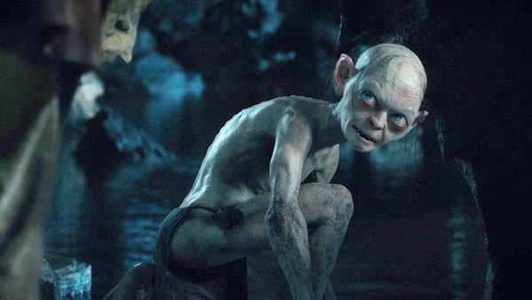 Gollum appears in New Line Cinemas and MGMs fantasy adventure the Hobbit: An Unexpected Journey, a 2012 Warner Bros. Pictures release. It is the first of a three-part prequel to the hit Lord of the Rings franchise. - Provided courtesy of James Fisher / Warner Bros. Pictures Gollum appears in New Line Cinemas and MGMs fantasy adventure the Hobbit: An Unexpected Journey, a 2012 Warner Bros. Pictures release. It is the first of a three-part prequel to the hit Lord of the Rings franchise. - Provided courtesy of James Fisher / Warner Bros. Pictures
