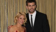 Shakira and Gerard Pique appear in a photo posted on the singers official Facebook page on January 9, 2012. - Provided courtesy of Facebook.com/shakira