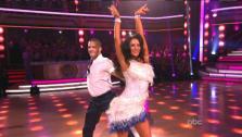 Bristol Palin and Mark Ballas appear in a still from Dancing With The Stars: All-Stars on September 24, 2012. - Provided courtesy of ABC