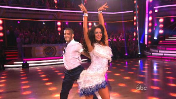 Bristol Palin and Mark Ballas appear in a still from Dancing With The Stars: All-Stars on September 24, 2012. - Provided courtesy of ABC Bristol Palin and Mark Ballas appear in a still from Dancing With The Stars: All-Stars on September 24, 2012. - Provided courtesy of ABC