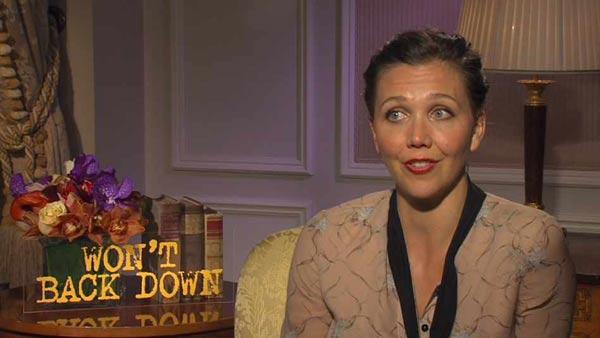 Maggie Gyllenhaal appears in an interview to promote her upcoming 2012 film, Wont Back Down. - Provided courtesy of epk.com