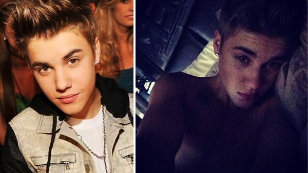 Justin Bieber appears in a photo from teh Billbaord Music Awards on May 20, 2012. / Bieber appears in a photo posted on his Instagram on September 29, 2012. - Provided courtesy of ABC / Instagram Justin Bieber appears in a photo from teh Billbaord Music Awards on May 20, 2012. / Bieber appears in a photo posted on his Instagram on September 29, 2012. - Provided courtesy of ABC / Instagram