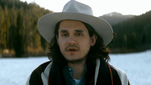 John Mayer appears in a scene from his 2012 music video 'Shadow Days.'