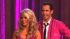 Helio Castroneves and Chelsie Hightower appear...