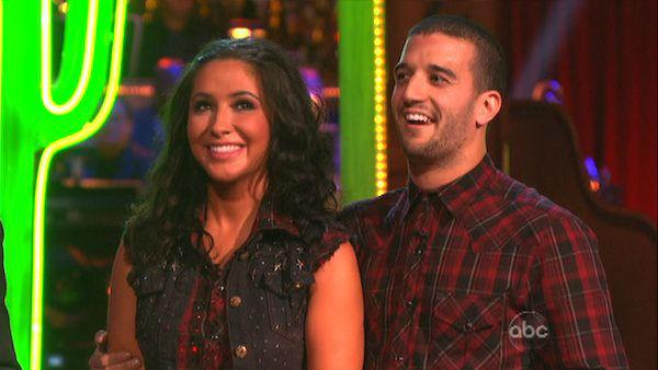 Bristol Palin and Mark Ballas appear in a still from 'Dancing With The Stars: All-Stars' on October 1, 2012.