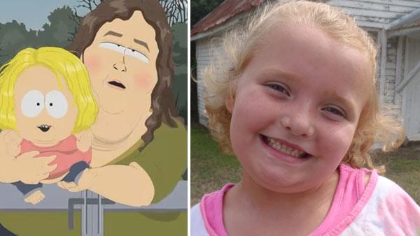 Alana (Honey Boo Boo) Shannon appears in an undated promotional photo for the first season of Here Comes Honey Boo Boo in 2012. / Alana (Honey Boo Boo) Shannon appears in an image from South Parks episode A Hog with Pizzazz. - Provided courtesy of Comedy Central / TLC Alana (Honey Boo Boo) Shannon appears in an undated promotional photo for the first season of Here Comes Honey Boo Boo in 2012. / Alana (Honey Boo Boo) Shannon appears in an image from South Parks episode A Hog with Pizzazz. - Provided courtesy of Comedy Central / TLC