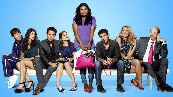 Mindy Kaling and the rest of the cast of The Mindy Project appear in a promotional photo for the 2012 series. - Provided courtesy of FOX Mindy Kaling and the rest of the cast of The Mindy Project appear in a promotional photo for the 2012 series. - Provided courtesy of FOX