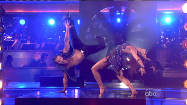 Former member of the boy band 98 Degrees, Drew Lachey and his partner Anna Trebunskaya received 24 out of 30 points from the judges for their Cha Cha Cha on 'Dancing With The Stars: All-Stars,' which aired on October 8, 2012.