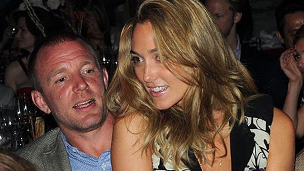 Guy Ritchie and Jacqui Ainsley appear in an undated photo from JacquiAinsley.com.