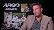 Ben Affleck talks to OTRC.com about his upcoming film, Argo, on October 8, 2012.