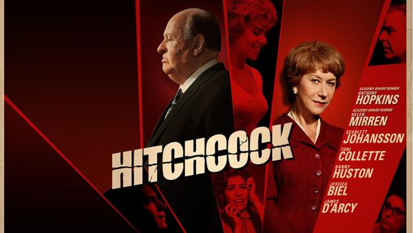 Anthony Hopkins, Helen Mirren and Scarlett Johansson appear in a poster for the 2012 film, Hitchcock. - Provided courtesy of Fox Searchlight Pictures