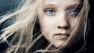 Isabelle Allen appears as young Cosette on the official poster for the 2012 film 'Les Miserables.'