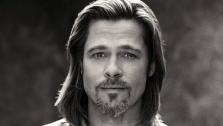Brad Pitt appears in a behind-the-scenes photo for Chanel No. 5s 2012 ad campaign. - Provided courtesy of Sam Taylor-Wood / Chanel