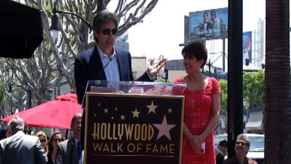 Ray Romano speaks at his former 'Everybody Loves Raymond' co-star Patricia Heaton's star ceremony on the Hollwood Walk of Fame on May 22, 2012.
