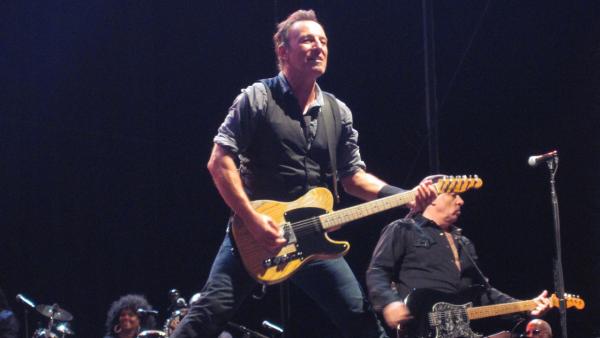 Bruce Springsteen performs at the Magnetic Hill Music Festival in Moncton, New Brunswick in Canada on Aug. 26, 2012.