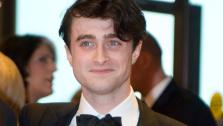 Actor Daniel Radcliffe arrives at the White House Correspondents Association Dinner on Saturday, April 28, 2012 in Washington. - Provided courtesy of AP / Kevin Wolf