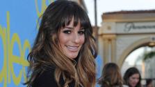 Lea Michele arrives on the red carpet for the GLEE SEASON FOUR PREMIERE SCREENING AND VIP RECEPTION on Weds. Sept. 12 at Paramount Studios in Hollywood, CA. - Provided courtesy of Vince Bucci/FOX