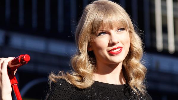 Taylor Swift performs in Times Square in New York City for ABCs Good Morning America on Oct. 23, 2012 to promote her new album Red. - Provided courtesy of Lou Rocco / ABC Taylor Swift performs in Times Square in New York City for ABCs Good Morning America on Oct. 23, 2012 to promote her new album Red. - Provided courtesy of Lou Rocco / ABC