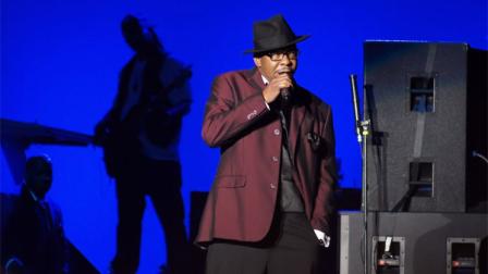 Bobby Brown performs with New Edition on June 30, 2012.