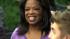Oprah Winfrey watches on while Justin Bieber...