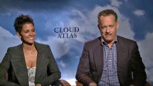 Tom Hanks and Halle Berry appear in an interview for Cloud Atlas with OTRC.com on October 16, 2012. - Provided courtesy of OTRC
