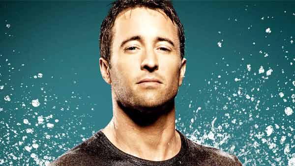 Alex O'Loughlin appears in a promotional photo for the CBS series 'Hawaii Five-0.'