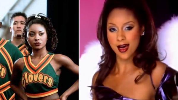 Natina Reed appears in a still from the 2000 film, Bring It On. / Natina Reed appears in a still from the Blaque music video, Bring It All To Me. - Provided courtesy of Universal Pictures / Columbia Records / Sony Music Natina Reed appears in a still from the 2000 film, Bring It On. / Natina Reed appears in a still from the Blaque music video, Bring It All To Me. - Provided courtesy of Universal Pictures / Columbia Records / Sony Music
