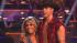 Shawn Johnson and Derek Hough appear in a still...