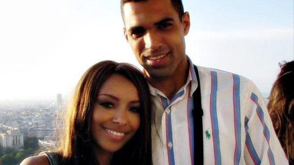Kat Graham and Cottrell Guidry appear in a photo posted on Guidry's official Facebook page on September 26, 2012.