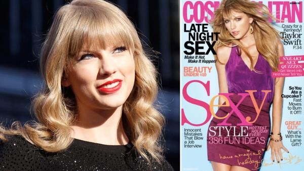 Taylor Swift performs in Times Square in New York City for ABCs Good Morning America on Oct. 23, 2012 to promote her new album Red. / Taylor Swift appears on the December 2012 cover of Cosmopolitan magazine. - Provided courtesy of Lou Rocco / ABC / Cosmopolitan Taylor Swift performs in Times Square in New York City for ABCs Good Morning America on Oct. 23, 2012 to promote her new album Red. / Taylor Swift appears on the December 2012 cover of Cosmopolitan magazine. - Provided courtesy of Lou Rocco / ABC / Cosmopolitan