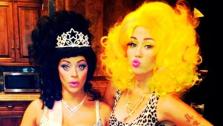 Miley Cyrus appears in a photo from her official Twitter account on October 31, 2012. - Provided courtesy of OTRC