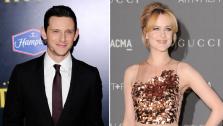 Actor Jamie Bell attends the premiere of The Adventures of Tintin at the Ziegfeld Theatre on Sunday, Dec. 11, 2011 in New York. / Evan Rachel Wood arrives at the 2012 ART + FILM GALA hosted by LACMA on Saturday, Oct. 27, 2012, in Los Angeles. - Provided courtesy of AP / Evan Agostini / Jordan Strauss / Invision
