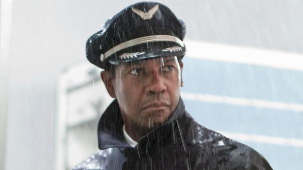 Denzel Washington appears in a scene from the 2012 film 'Flight.'